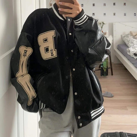 Diva Varsity Baseball Bomber Jacket