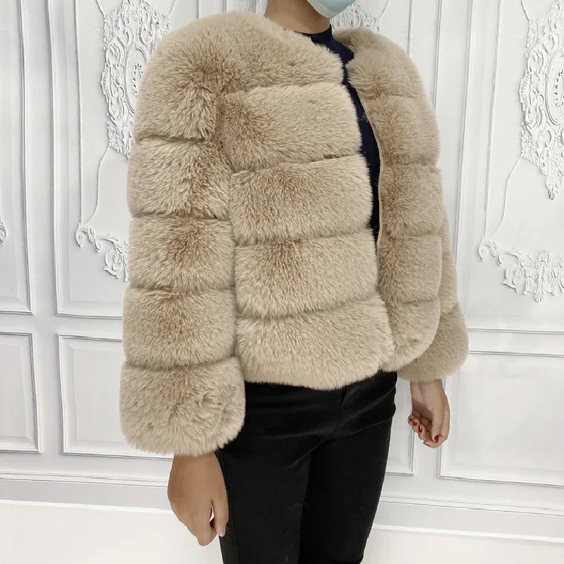 Diva High Quality Fluffy Short Coat