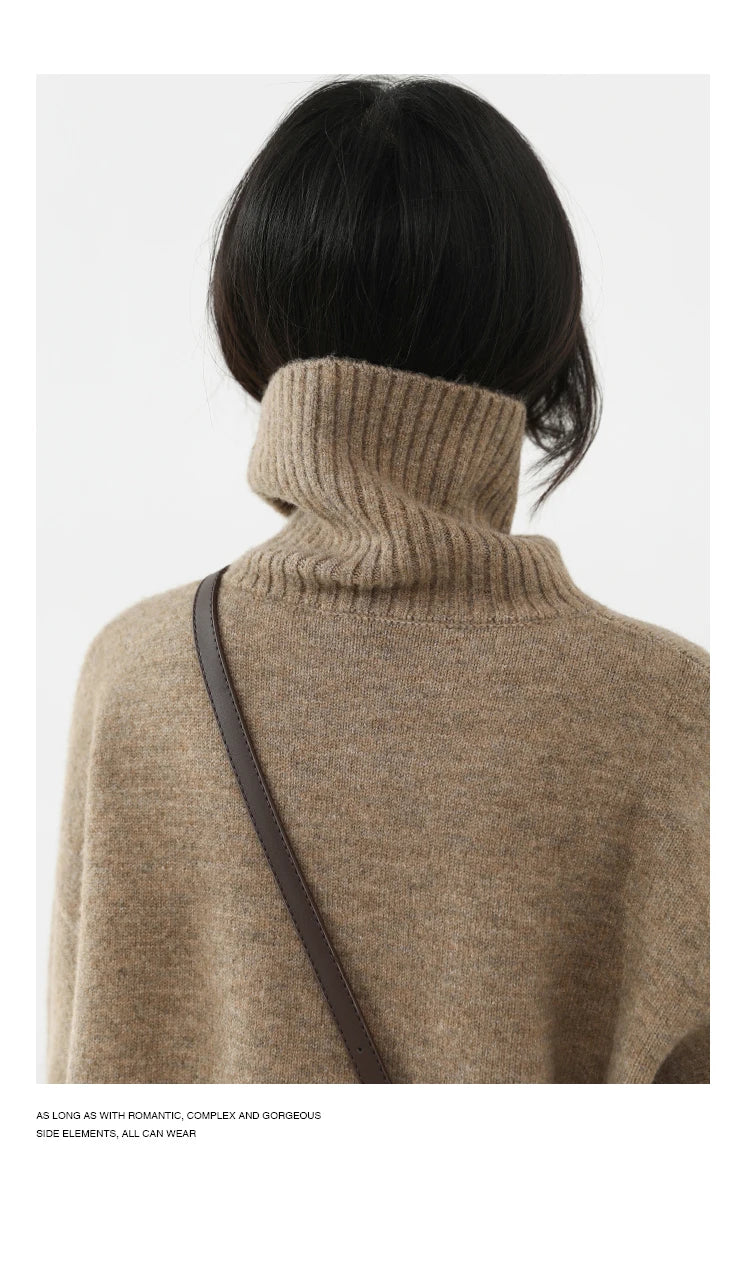 Diva Loose Turtleneck Sweater