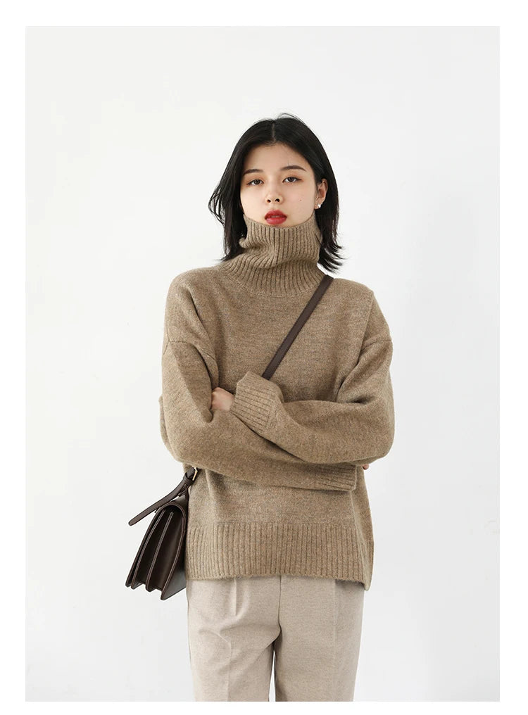 Diva Loose Turtleneck Sweater