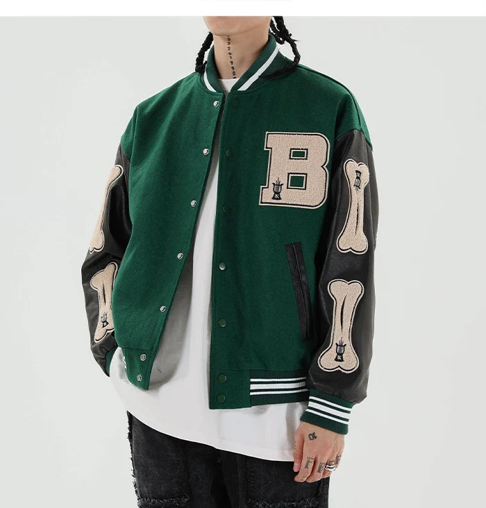 Diva Varsity Baseball Bomber Jacket