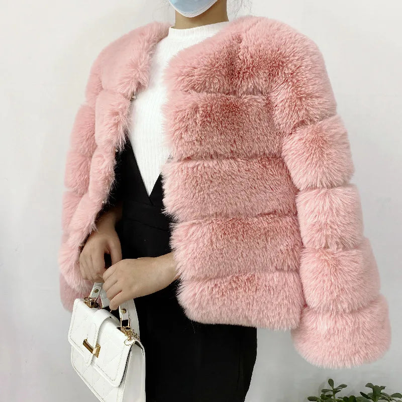 Diva High Quality Fluffy Short Coat