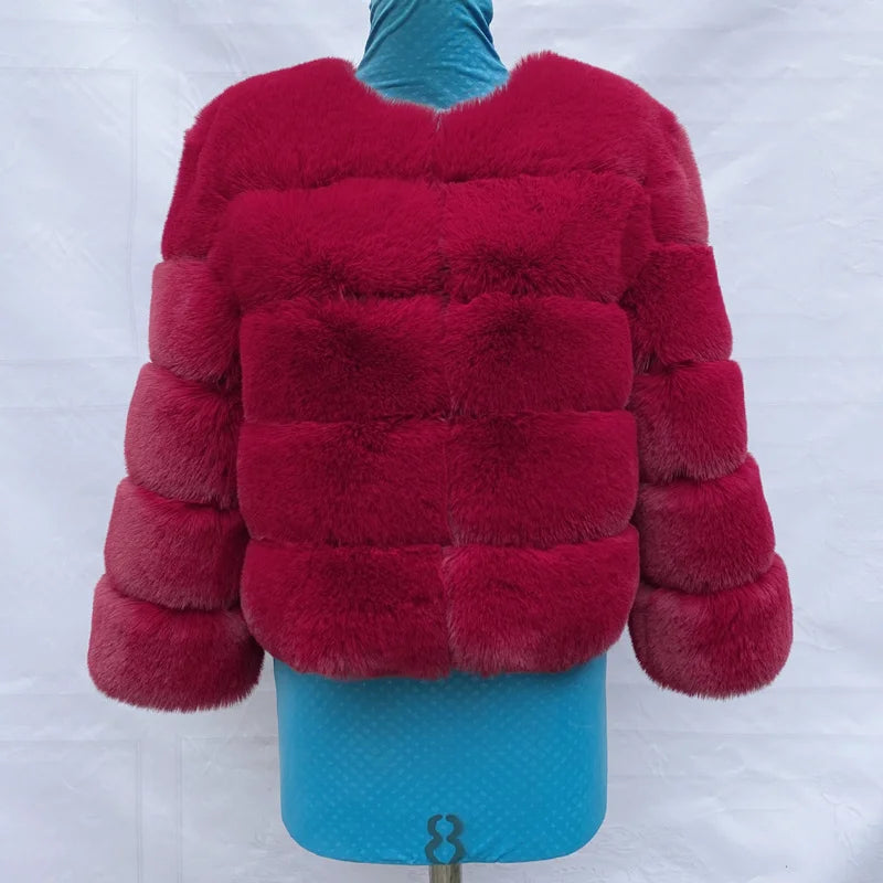 Diva High Quality Fluffy Short Coat