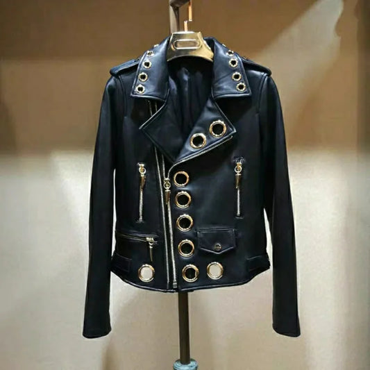 Femme Leather Jacket