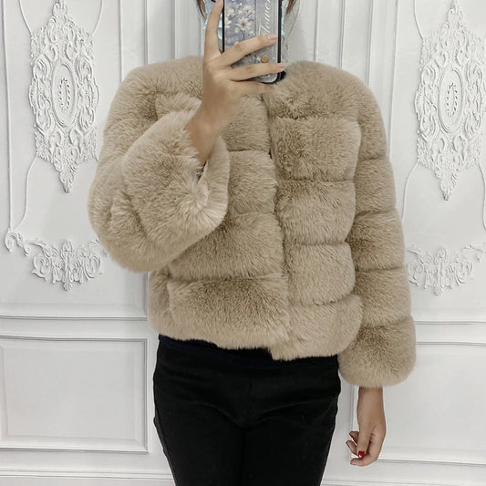 Diva High Quality Fluffy Short Coat