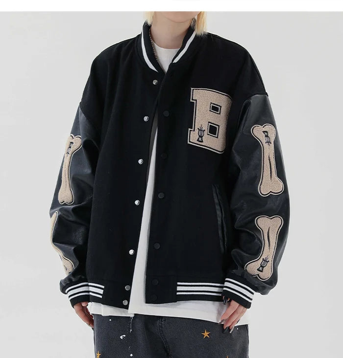 Diva Varsity Baseball Bomber Jacket