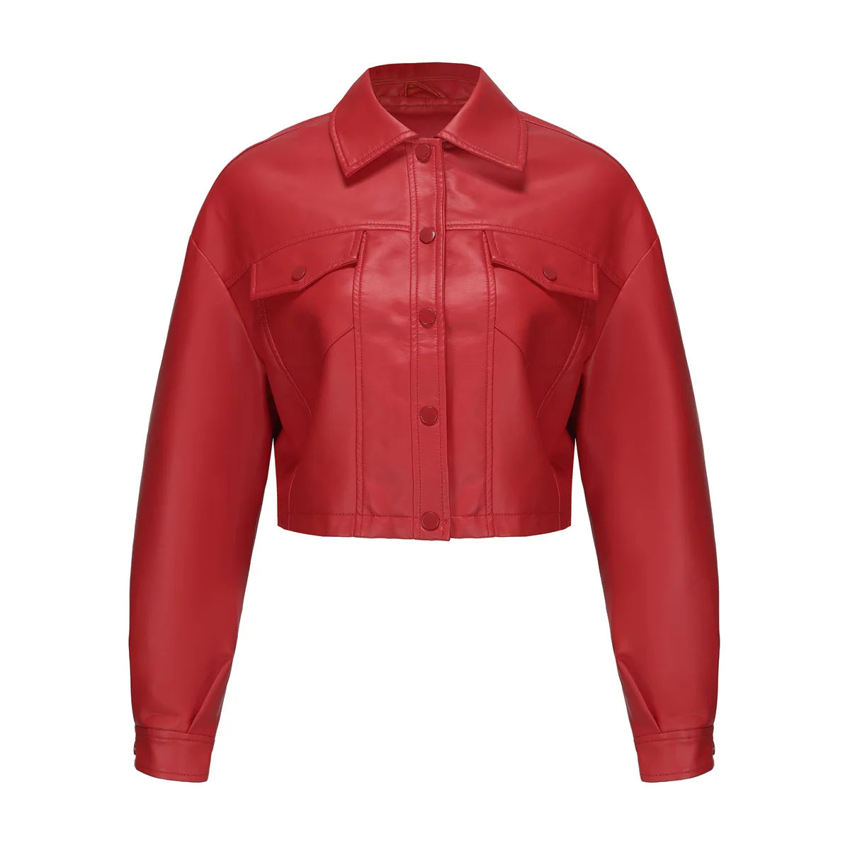 Trending Two Pocket Lapel Single Breasted Jacket