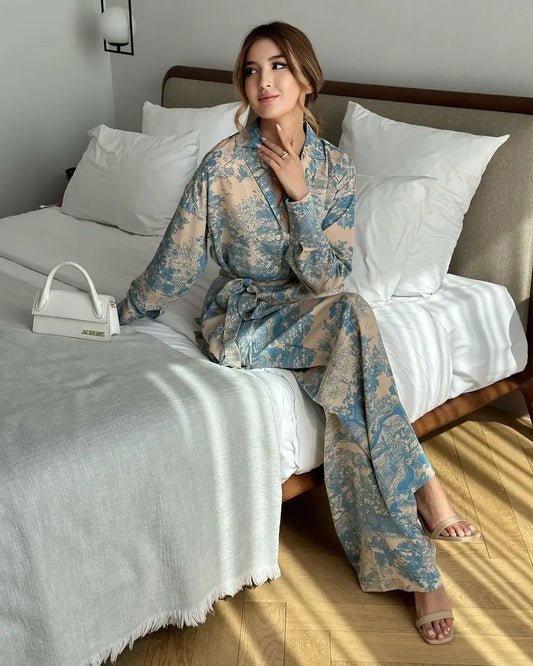 Femme Cozy Printed Pajamas Suits