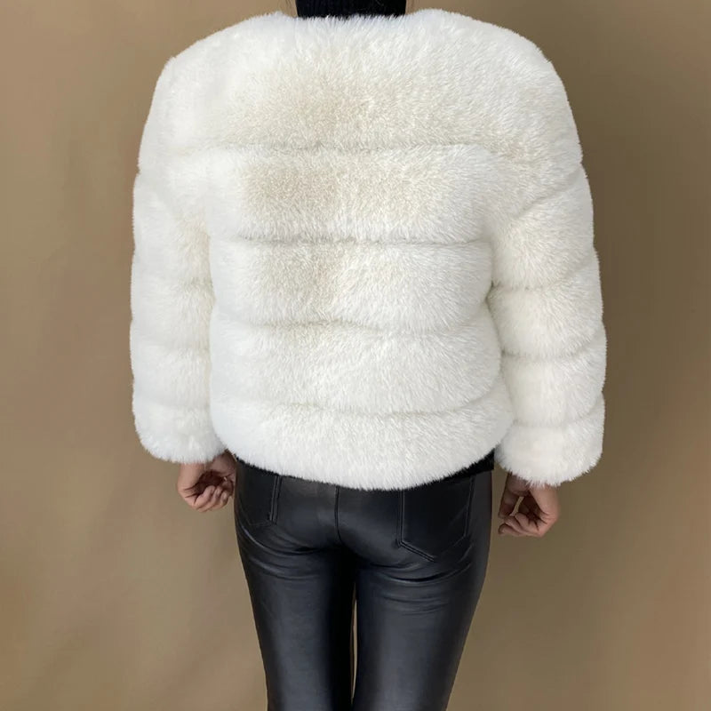 Diva High Quality Fluffy Short Coat