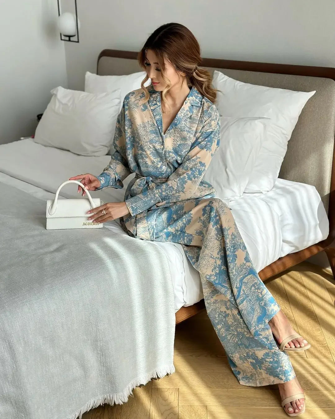 Femme Cozy Printed Pajamas Suits