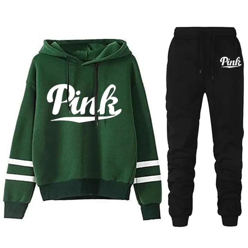 Comfy Pink sweatshirt Sweatpants