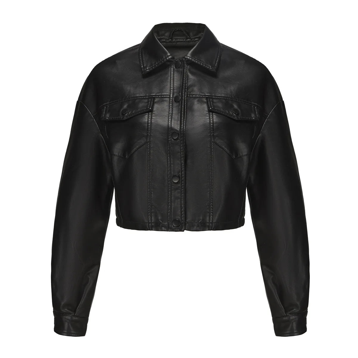 Trending Two Pocket Lapel Single Breasted Jacket