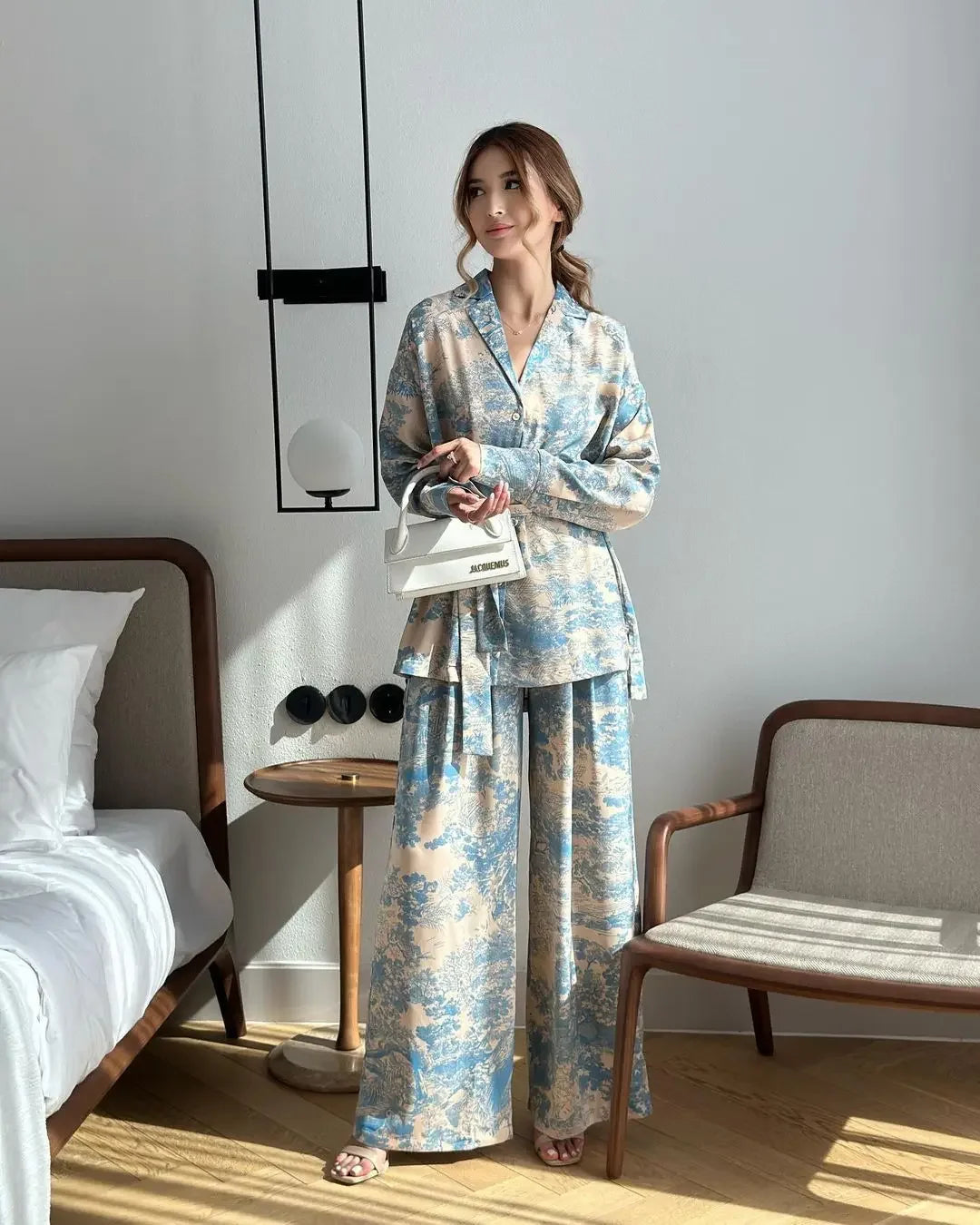 Femme Cozy Printed Pajamas Suits