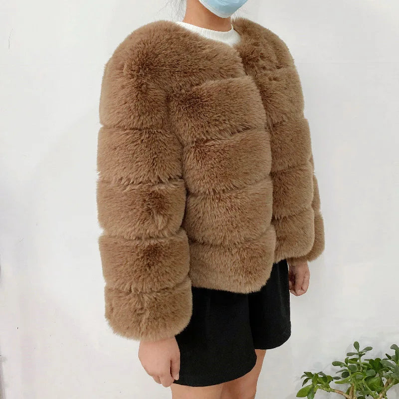 Diva High Quality Fluffy Short Coat