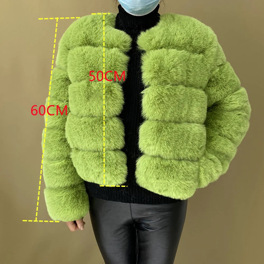 Diva High Quality Fluffy Short Coat