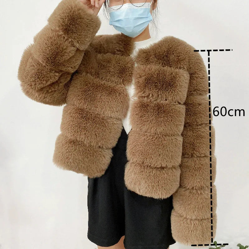 Diva High Quality Fluffy Short Coat