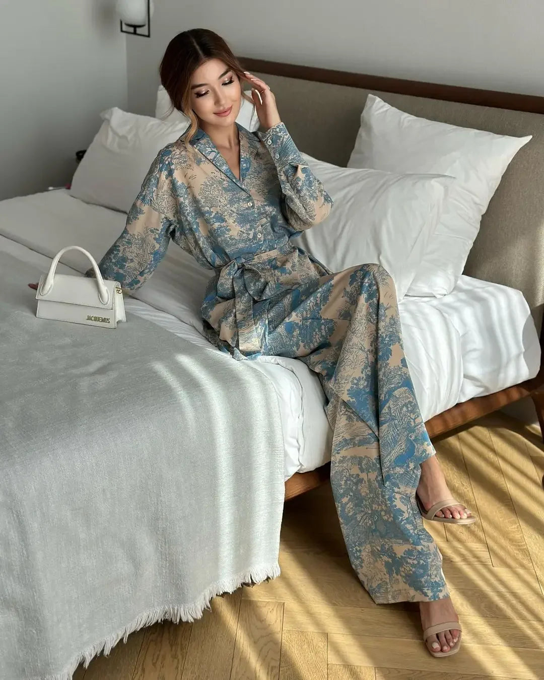 Femme Cozy Printed Pajamas Suits