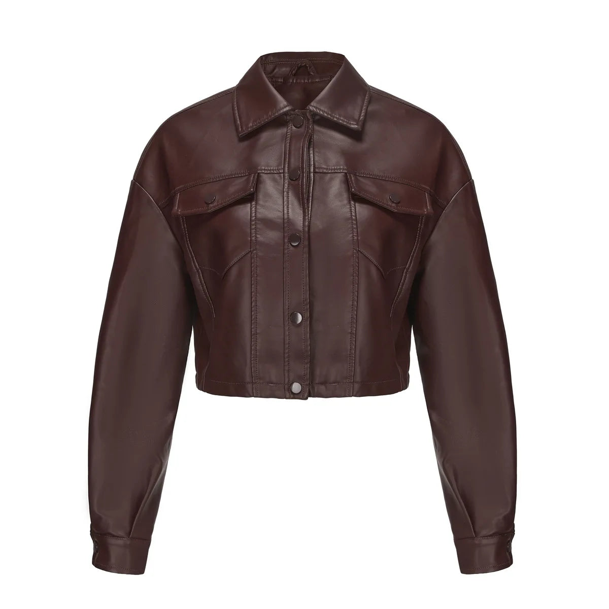 Trending Two Pocket Lapel Single Breasted Jacket