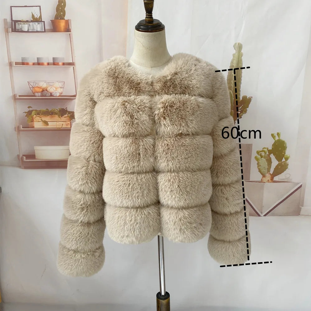 Diva High Quality Fluffy Short Coat