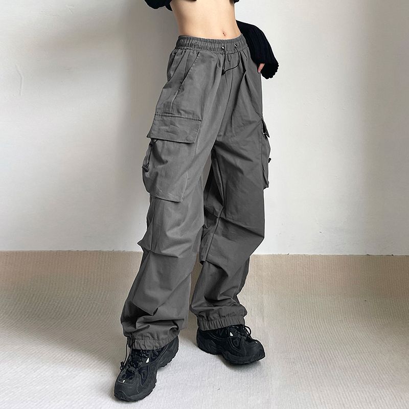 Oversized Cargo Parachute Pants Divas