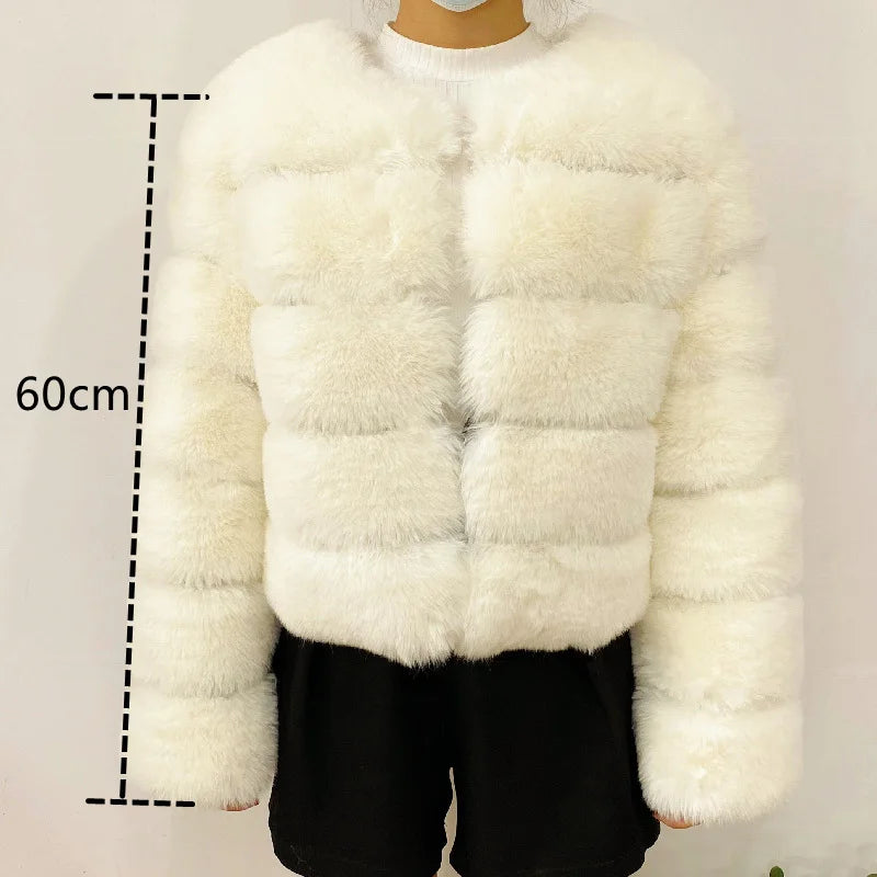 Diva High Quality Fluffy Short Coat