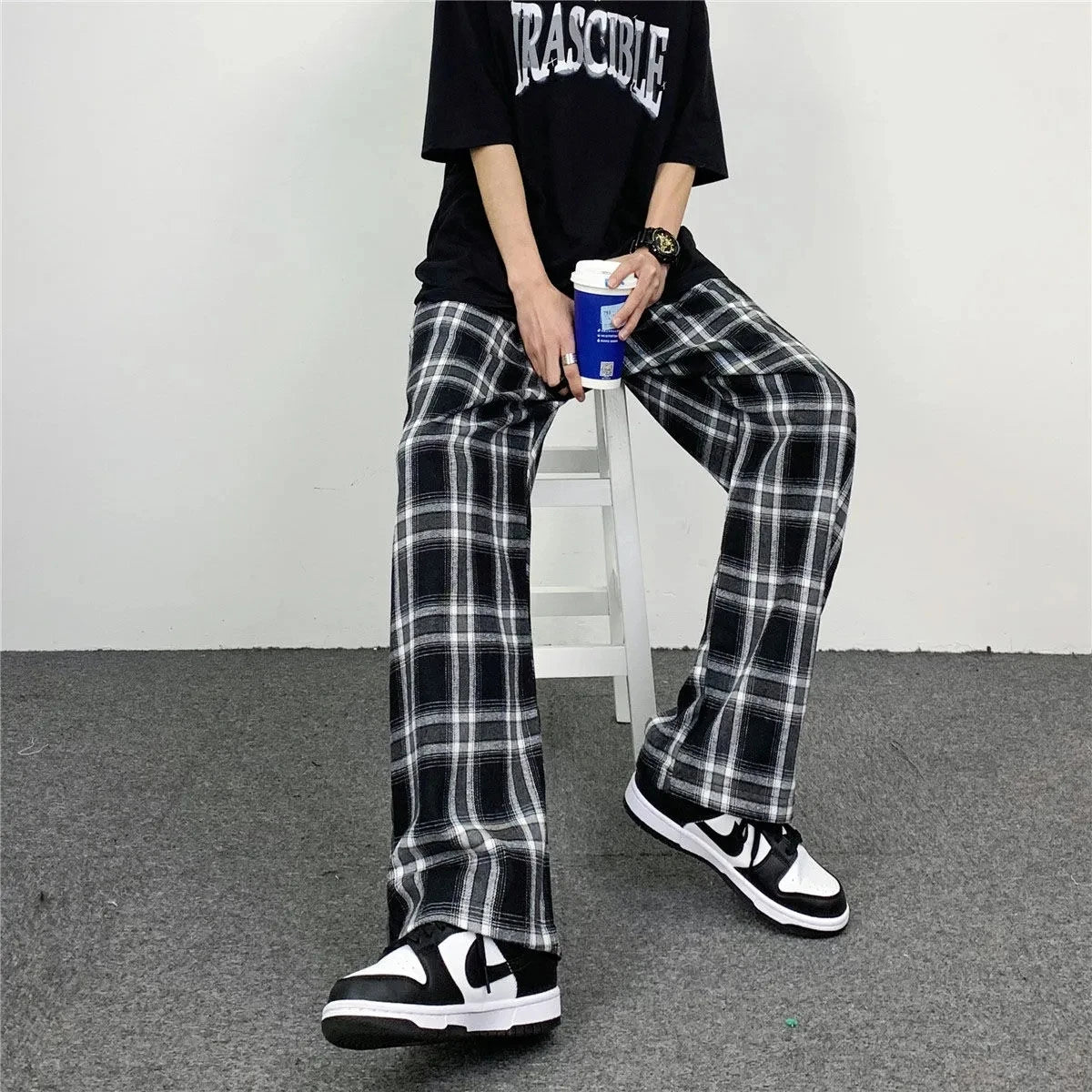 Plaid pants For Divas