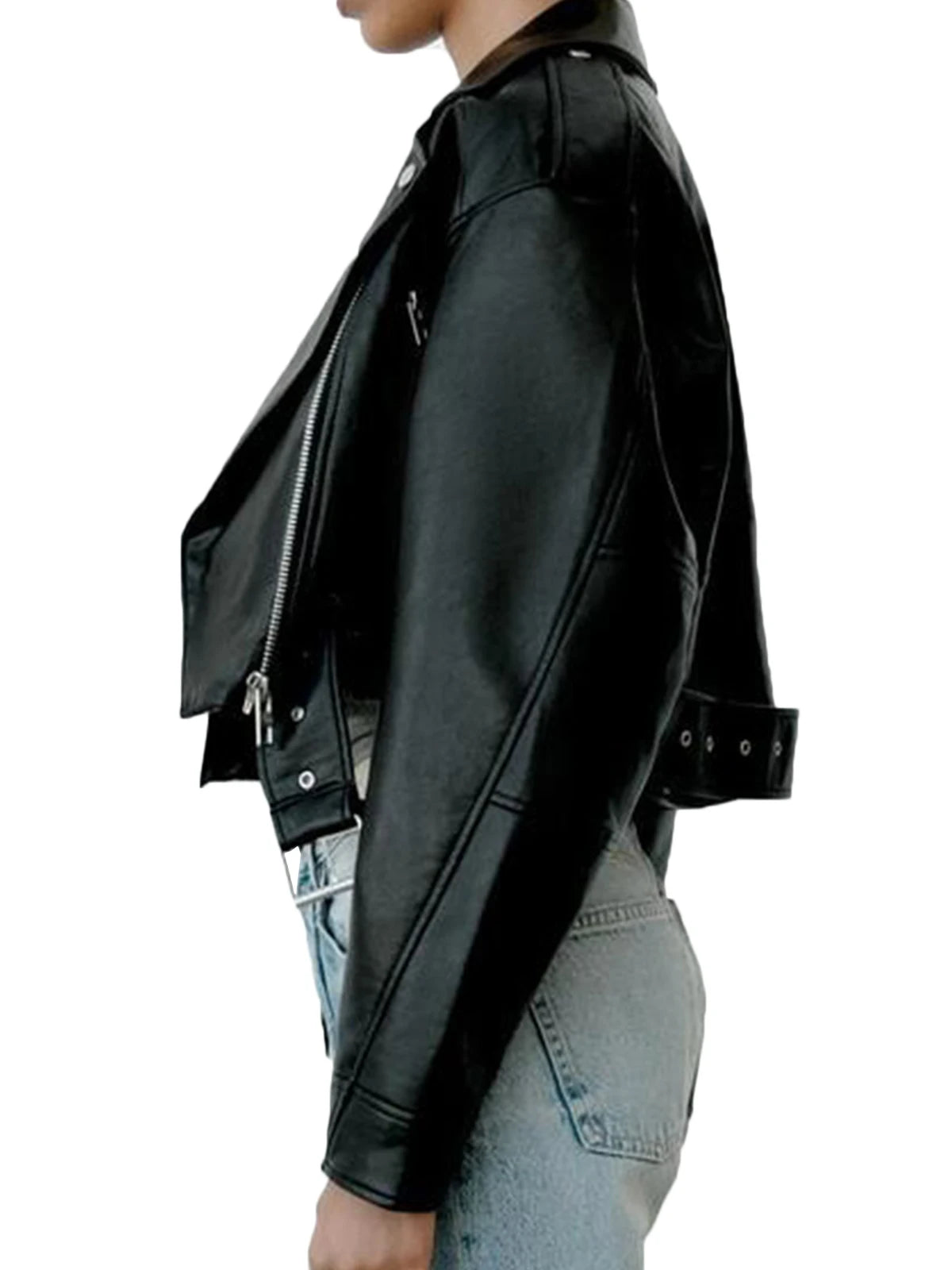 Diva Faux Leather Jacket