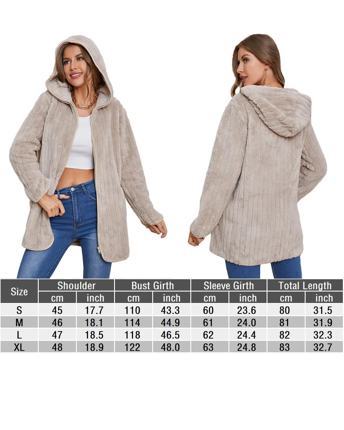 Diva Fuzzy Fleece Sherpa Jacket