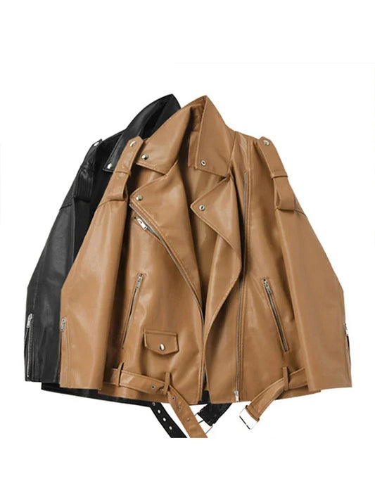 Diva Faux Leather Jacket